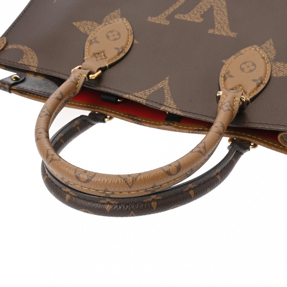 Louis Vuitton Go Handbag MM Monogram the Brown Reverse On - Picture 3 of 11